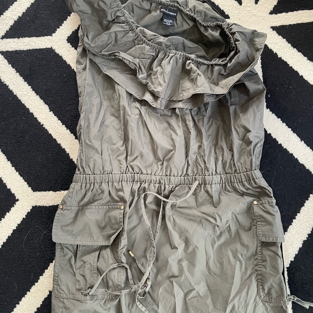 Moda International Olive Cotton Garment